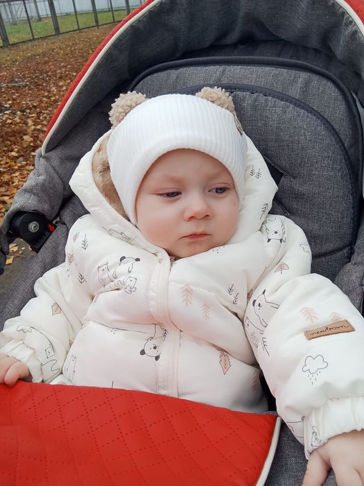 Демісезонна шапка для малюка 40-42