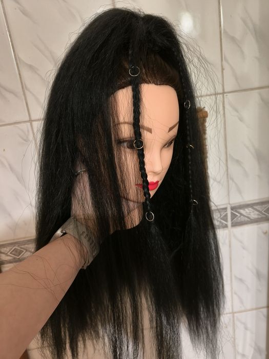 Хвост  чёрный на крабе гофрэ