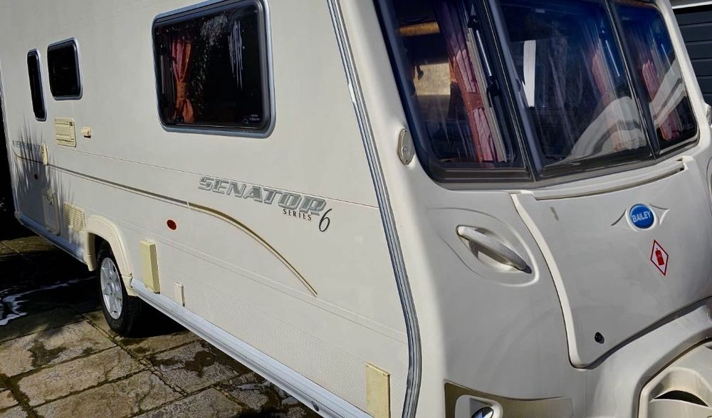 Caravana Bailey Senator Vermont Series 6  - Impecavel