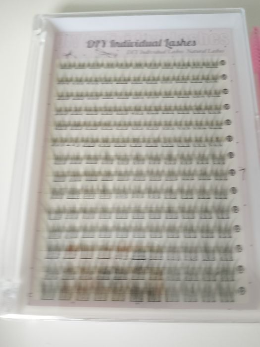 Rzęsy bondingowe kępki rzęs sztuczne rzęsy doklejane