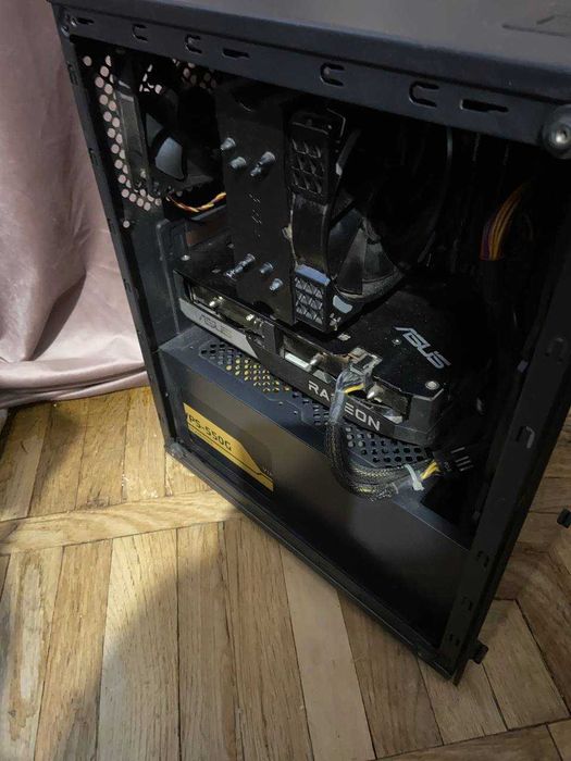 Игровой компьютер ryzen 5 5600 + rx 6600