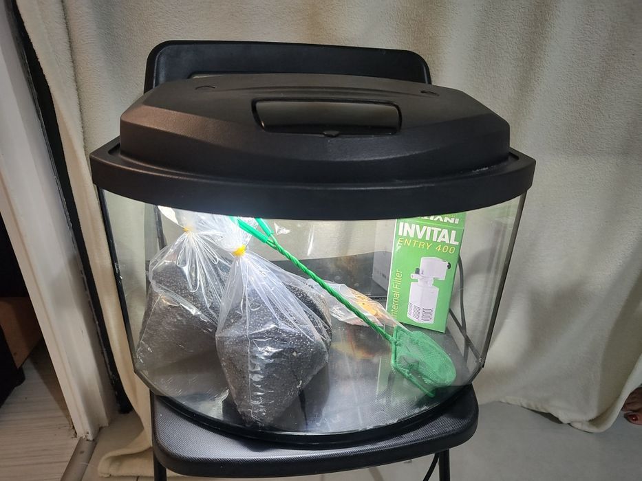 Akwarium do rybek pojemność 30l...