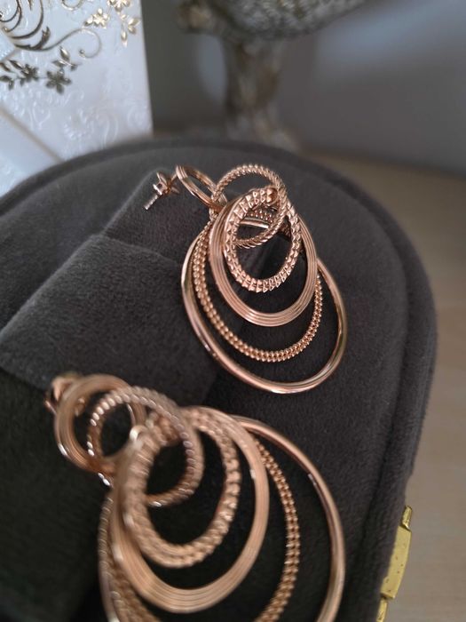 Kolczyki Lilou rose gold