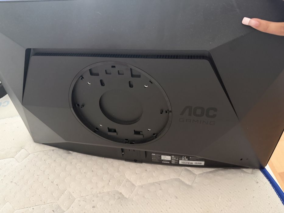 monitor 27 polegadas preto aoc