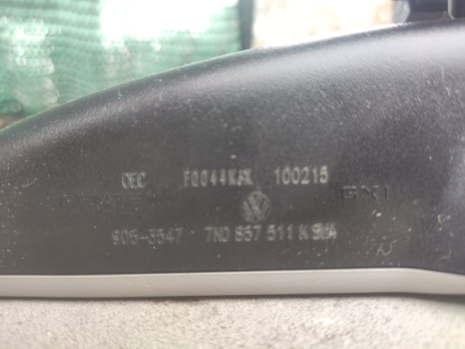зеркало заднего вида  VW AUDI SKODA SEAT 7N0857511K