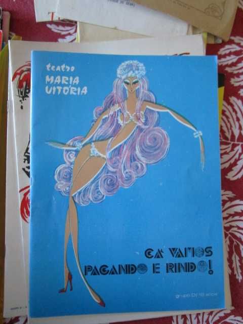 programas antigos de Teatro de Revista