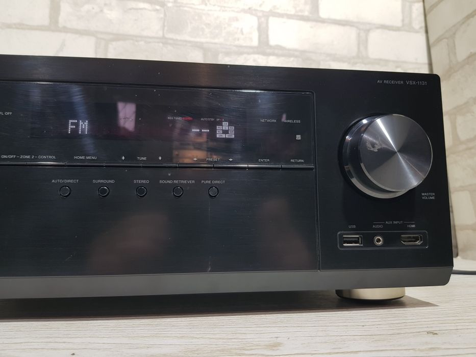 7.2 AV ресивер PIONEER VSX-1131., *7x100 Вт, HDMI, Wi-Fi, Bluetooth