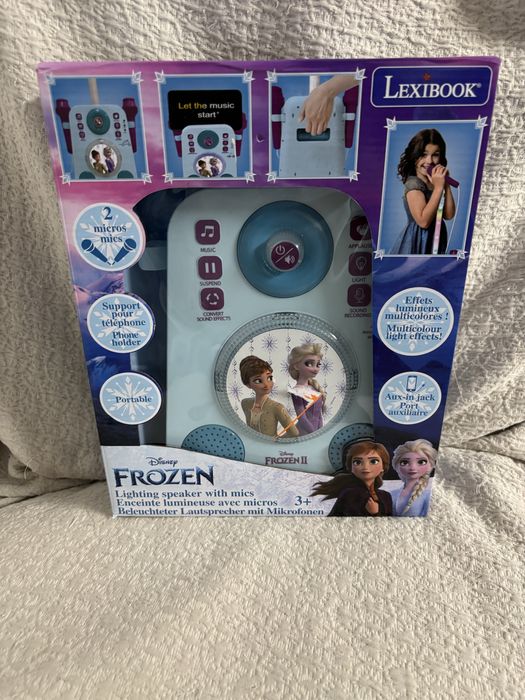 Lexibook Frozen 2 Microfones Música, Luzes