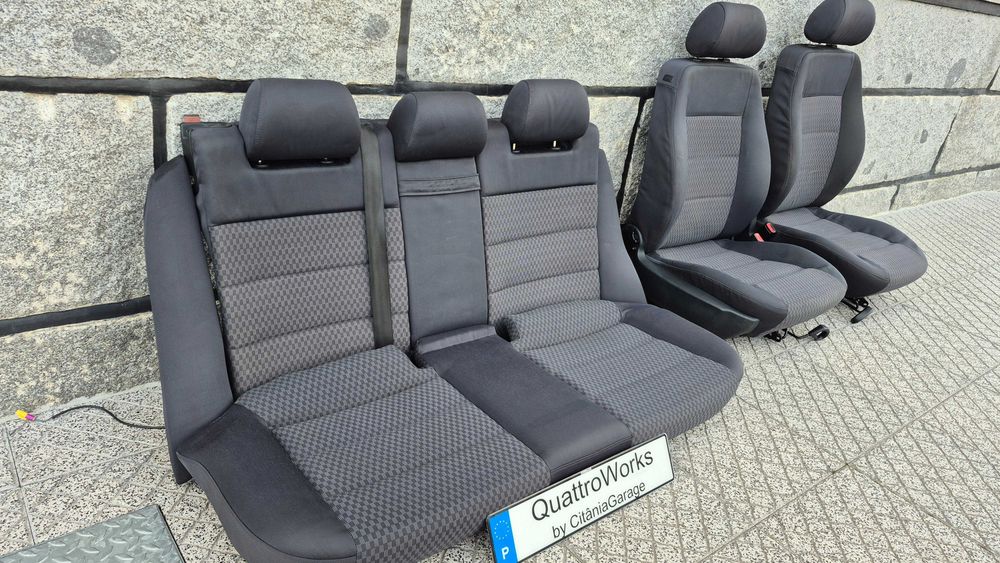 Conjunto Completo Bancos Rebatíveis Audi A4 B5 8D Sedan Avant 1995 a 2001