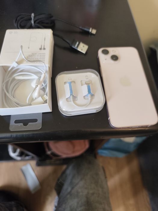 iPhone 13 mini rosa  bundle