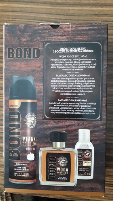 Zestaw do golenia BOND