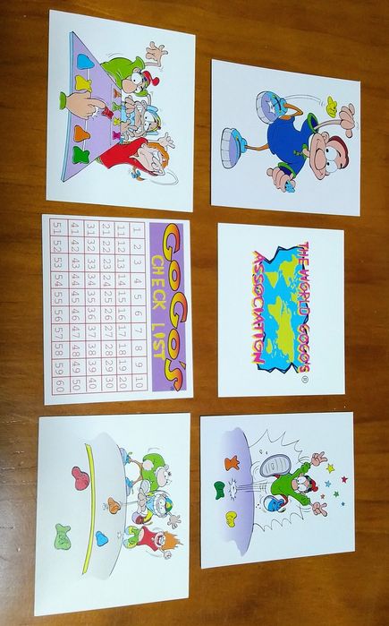 Caderneta GoGos e Score card