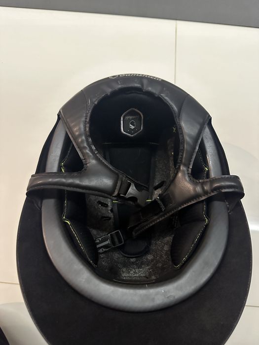 kask jezdziecki samshield miss shield 2.0 swarovski czarny 57L