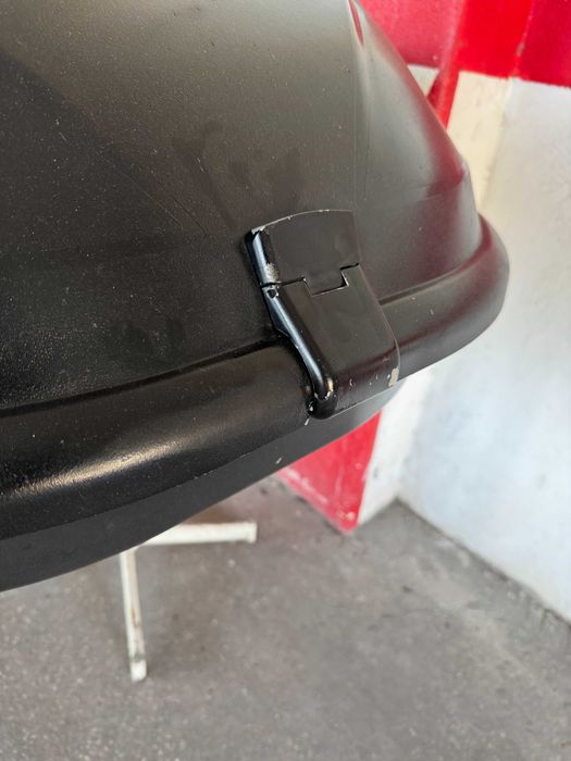 Mala Bagageira Preta Tejadilho 320L GoOut Muito Bom Estado