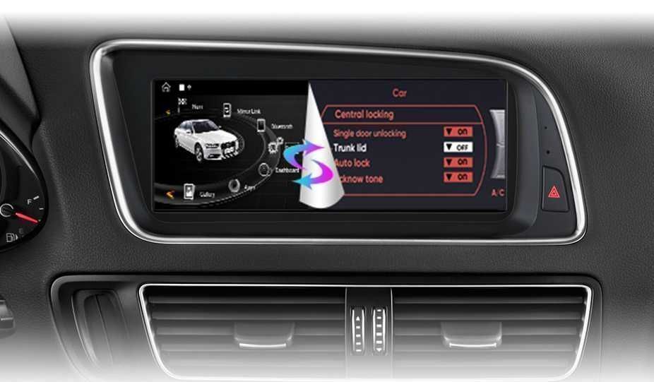 Audi Q5 – Radio Android 8,8” CarPlay