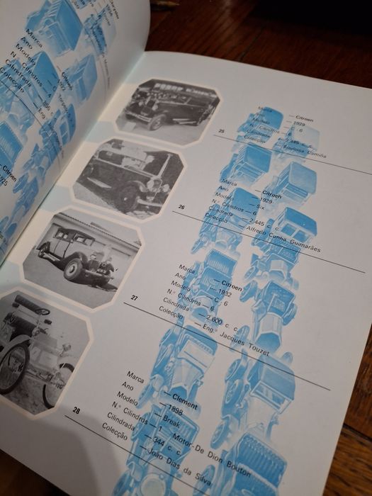 1973 catalogo fil exposicao automoveis antigos