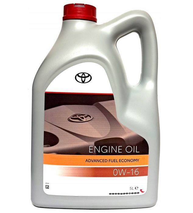 Olej silnikowy syntetyczny Toyota OE Advanced Fuel Economy Select 0W-16 5L.  08880-86164