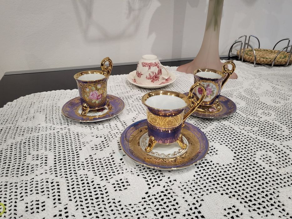 Chávenas porcelana