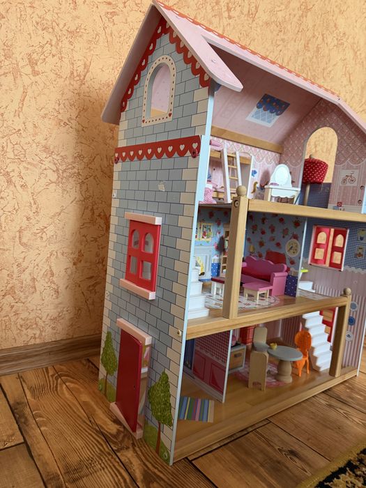 Будинок деревʼяний для ляльок Kidkraft , кукольный домик