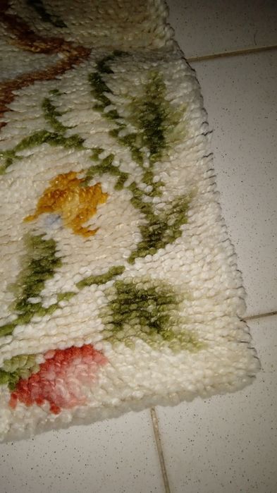 Tapete de chão floral