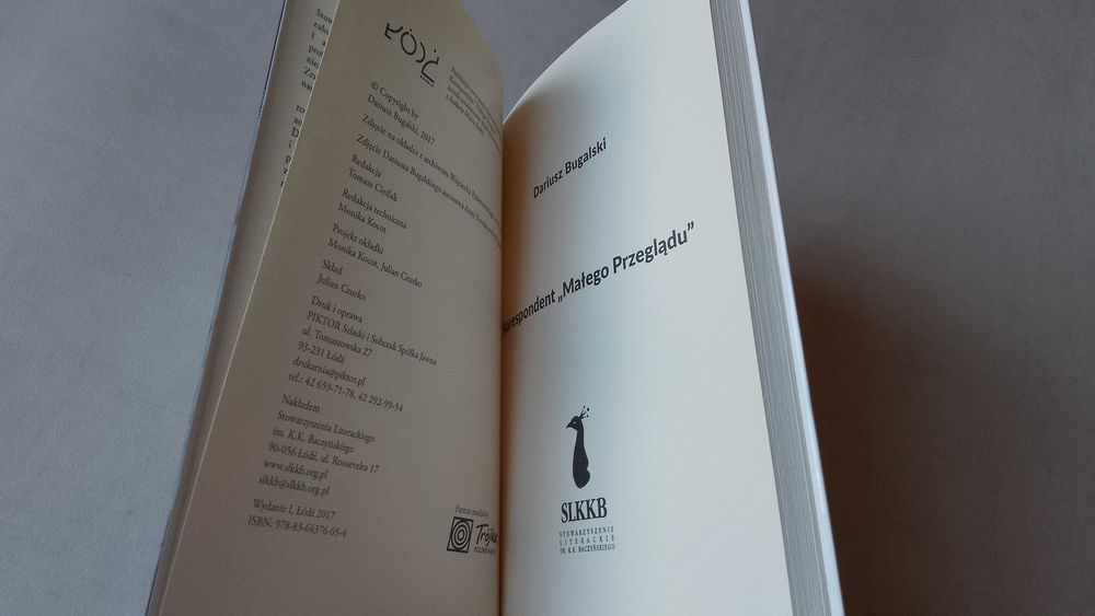 D. Bugalski "Korespondent Małego Przeglądu" 2017