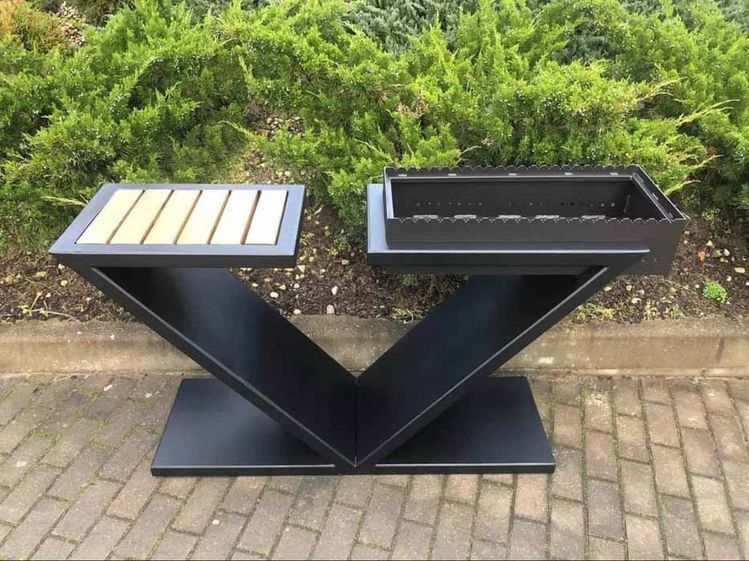 Мангал, барбекю, гриль, жарівня, дрівниця