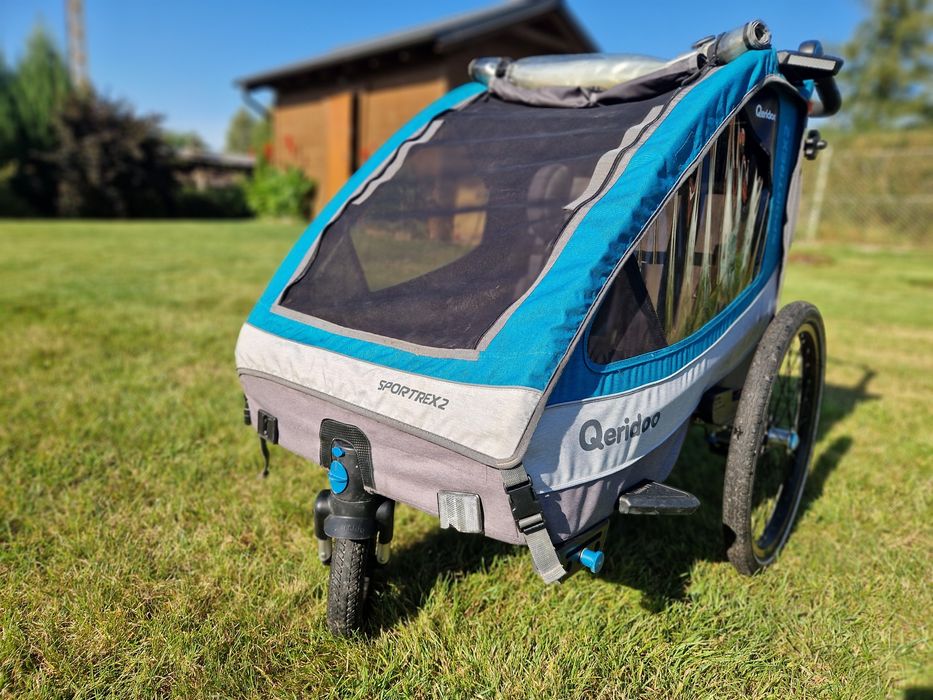 Przyczepka rowerowa Queridoo Sportrex2