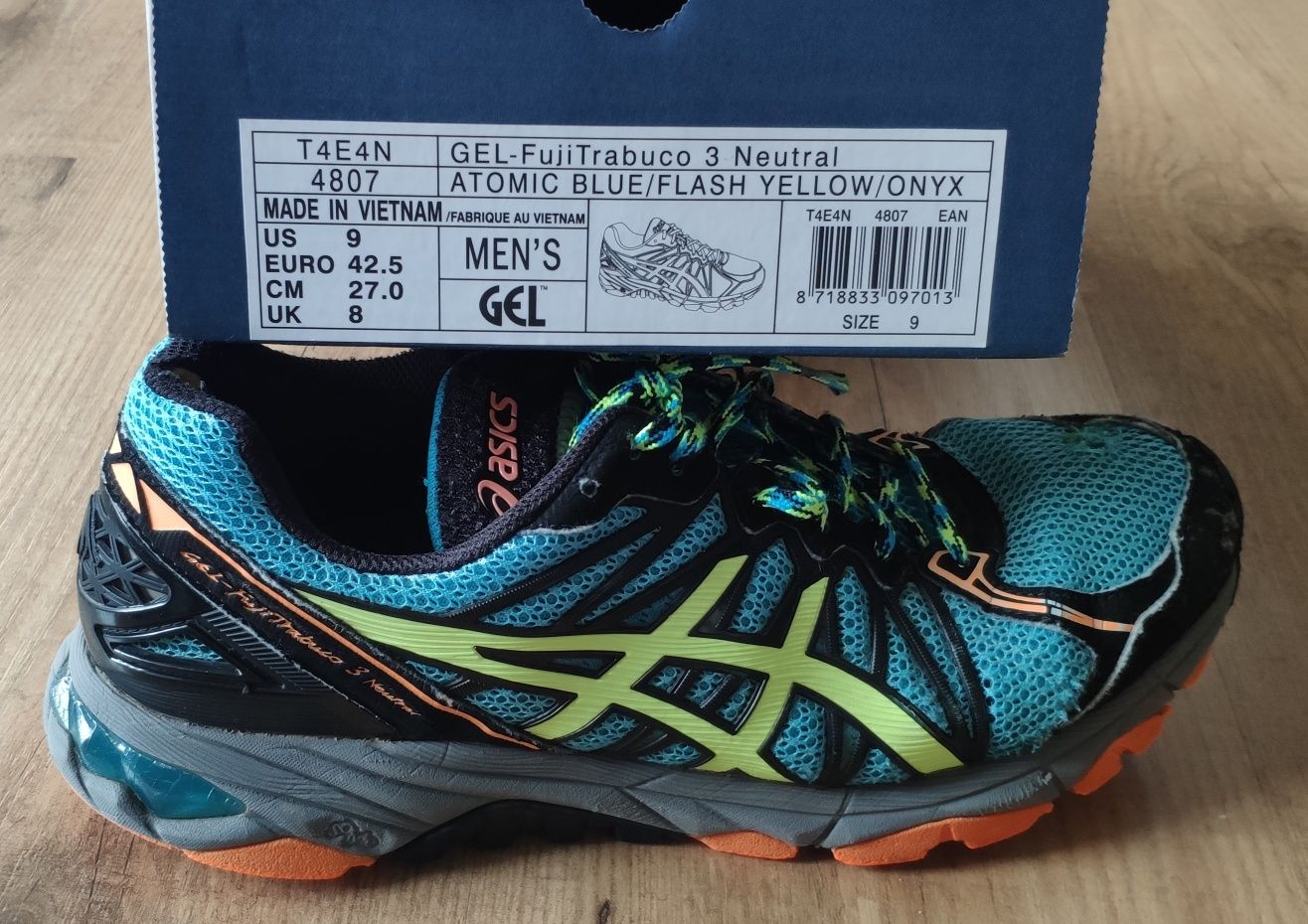 Asics Gel Fujitrabuco 3N 42 5 Alg s Linda A Velha E Cruz
