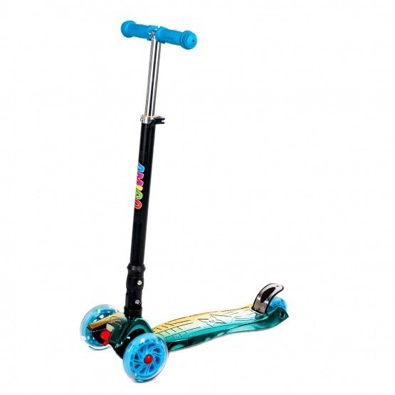 Самокат трехколесный, складной руль, Amigo MORRIS NEO