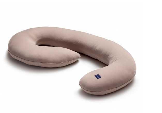 Poduszka ciążowa poofi czkoladowa kształt "9"