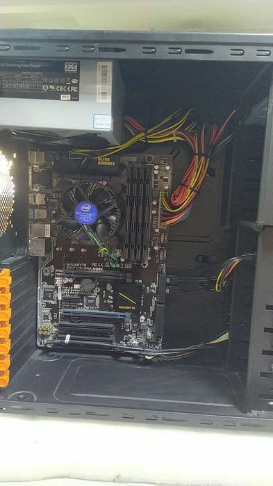 Системний блок БВ core i5 6600 / 32 Gb DDR3 / SSD 120Gb / DVD / блок 500Вт вбудована графіка (можливість додати RX580)