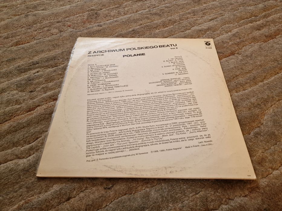 Winyl Z archiwum polskiego beatu vol. 8 POLANIE