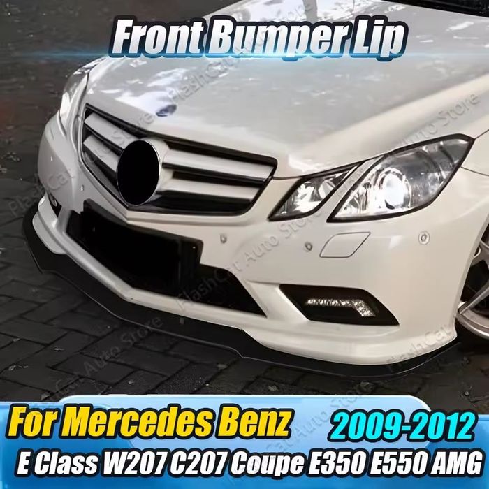 Губа на передний бампер Mercedes C207 накладка на бампер мерседес 207