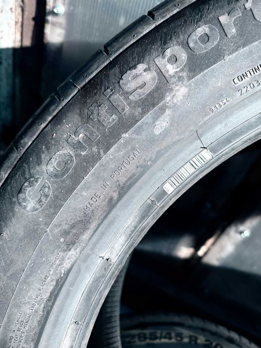 285 45 20 Continental Sportcontact 5 2025 Нові 100%