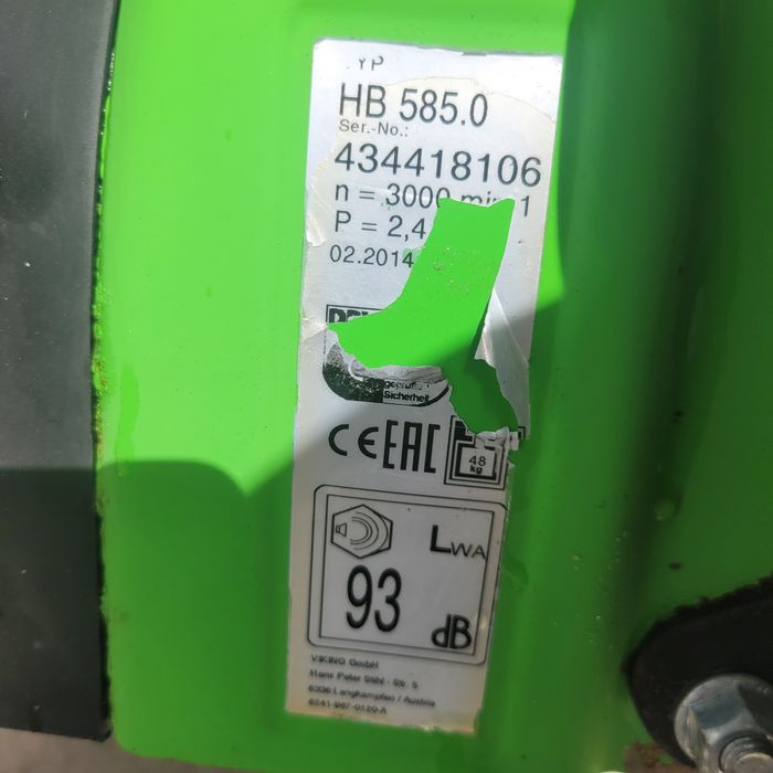 Glebogryzarka Viking HB 585 spalinowa Łąki • OLX.pl — free download