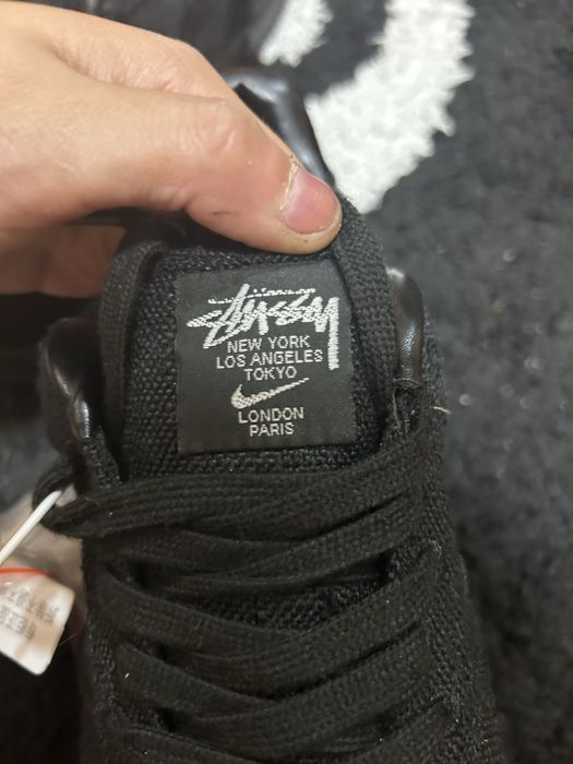 sapatilhas nike x stussy edição limitada