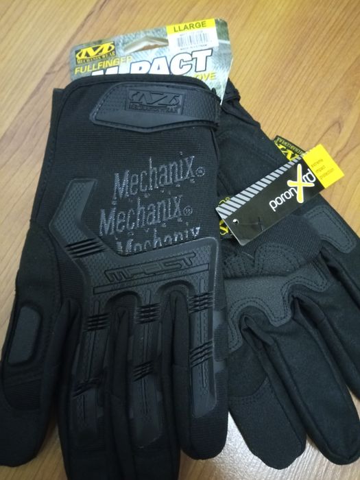 Тактичні перчатки Mechanix чорні рукавиці для військових