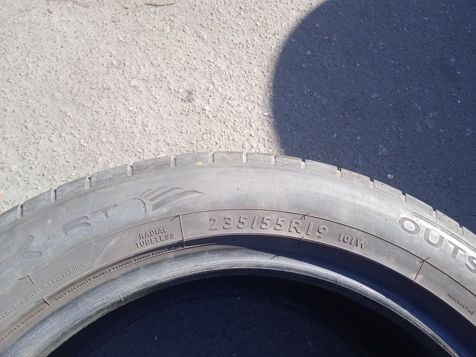 Шины лето 235.55.19 Dunlop Sport Maxx, 22p,6.5mm, Germany.