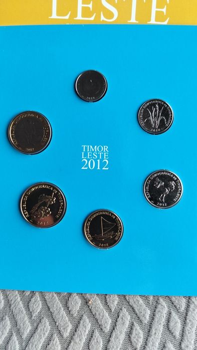 Set Oficial de Moedas Timor-Leste 2012 – BNC/BU (Edição Limitada)