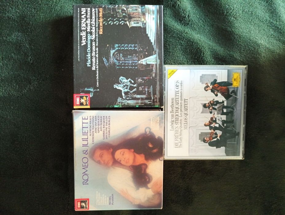 3 Coletâneas 3xCD  Musica Clássica -	Selos Deutsche Grammophon e EMI