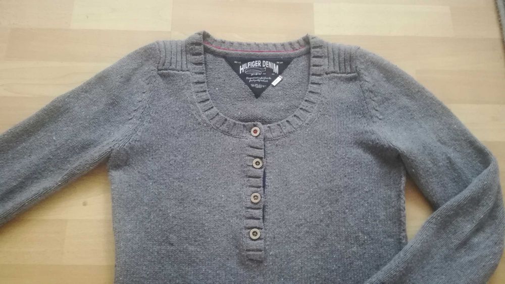Damski lekki sweter TOMMY HILFIGER r.M stan bardzo dobry
