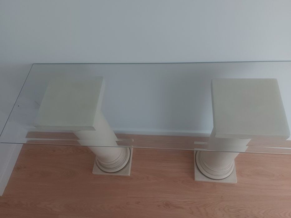 Mesa entrada e espelho