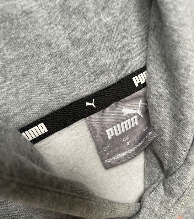 Bluza szara męska puma Basic y2k