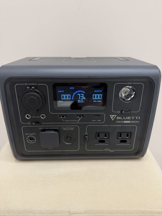 BLUETTI EB3A 600W + преобразователь напряжения KEMOT