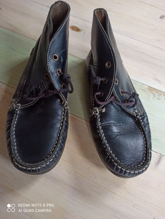 Buty męskie skórzane