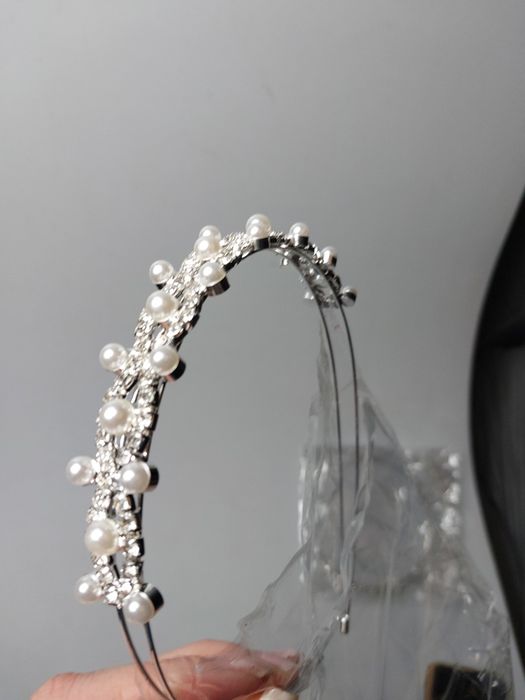 DIADEM, tiara opaska ślubna