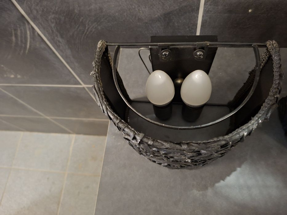 Kinkiety 2szt czarne