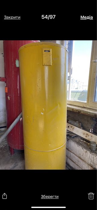 Теплообмінник, теплоакумулюючий бак, бак розширюючий, ресівер