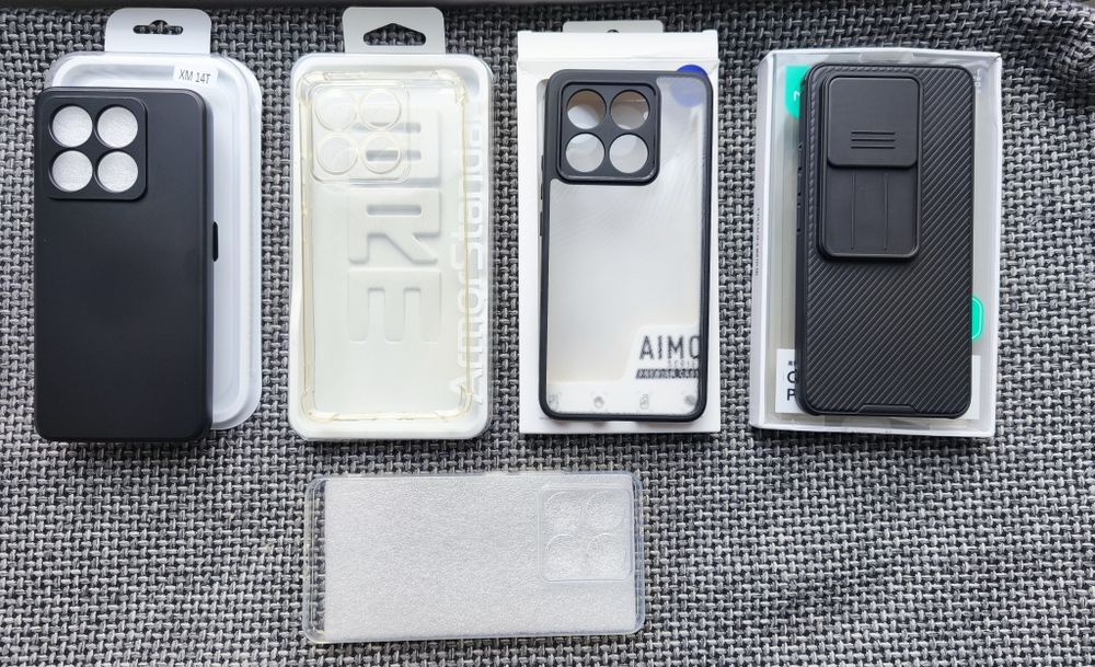 Чехол Xiaomi 14T , Nillkin case  чехол, прозрачный , стекло