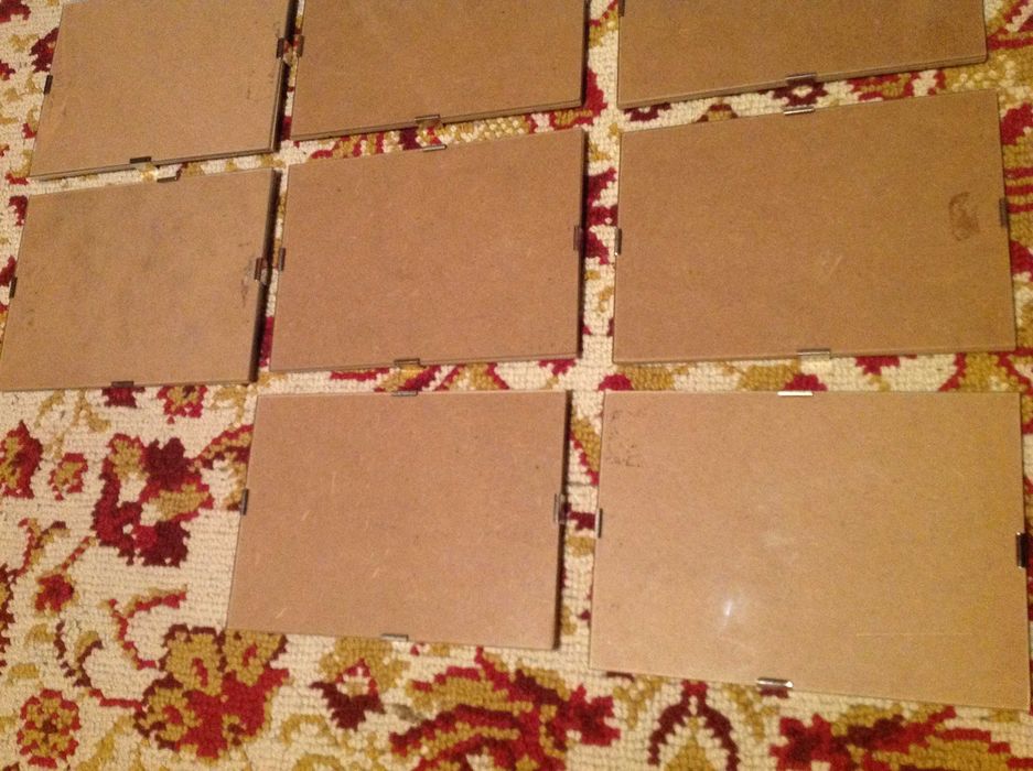 Conjunto de 10 quadros 13 X 18 cm - portes incluidos